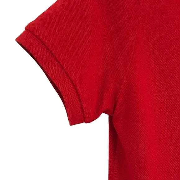 NWOT Ralph Lauren Sport Polo t-shirt dress XS red 100% cotton preppy ivy league - Picture 4 of 9